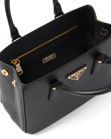 black prada handbag leather|prada saffiano outlet.